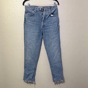 Agolde Blue Ankle & Cropped Jeans